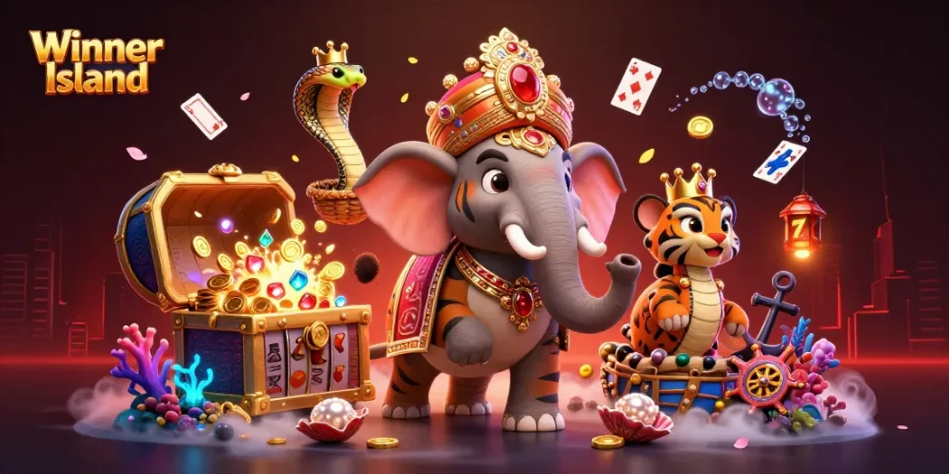 Experience the thrill at Winner Island, where vibrant slots and exciting action come to life.