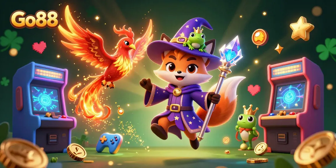 Experience exhilarating moments at Go88 with a magical gaming scene featuring vibrant elements for savvy gamblers.